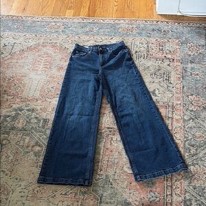 GAP High Rise Blue Jeans Modern Relaxed Fit